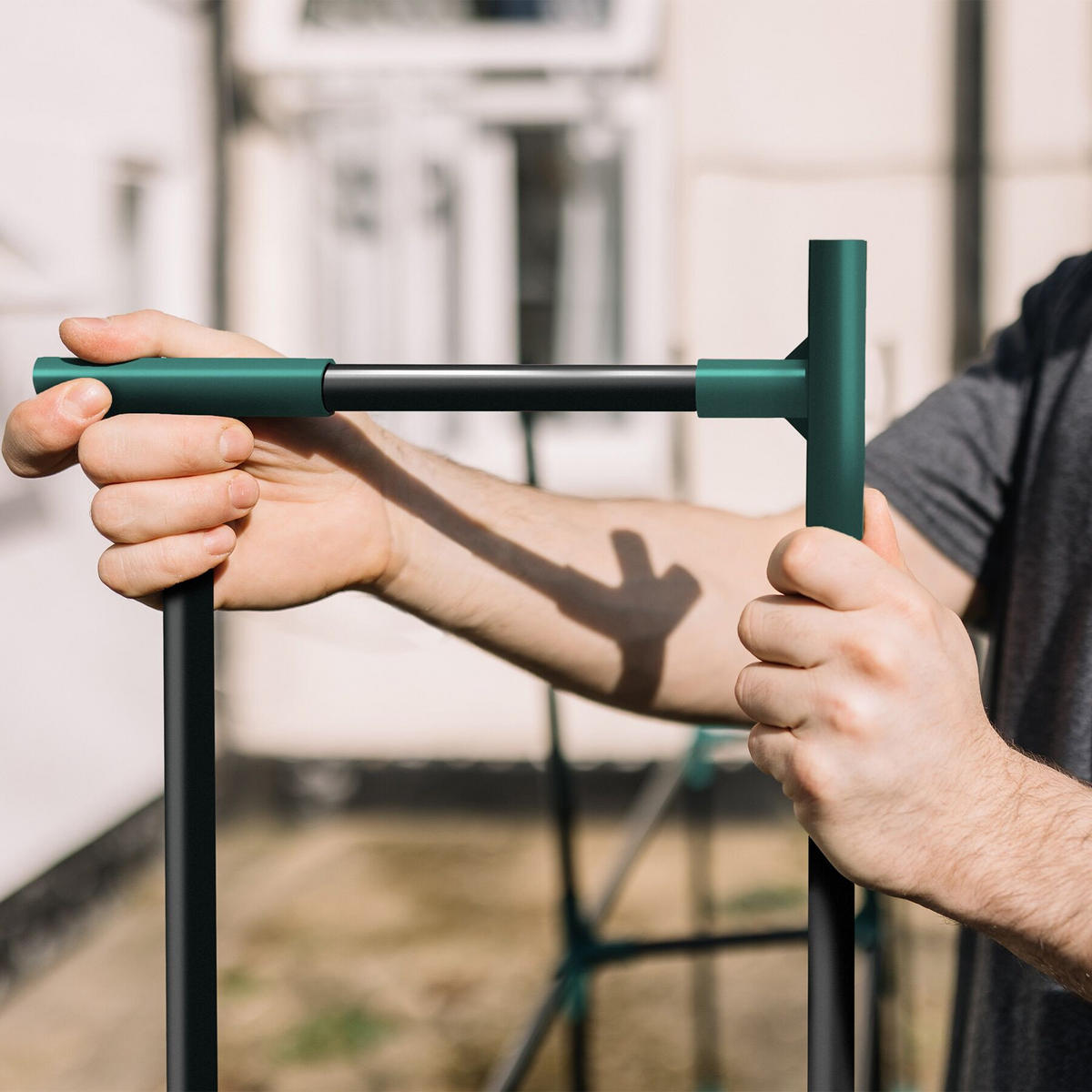 FOLIENGEWÄCHSHAUS Andrea,inklusive Spannseile und Heringe, 186 x 120 x 190 cm,weiß - Weiß, Kunststoff (120/190/186cm) - tectake