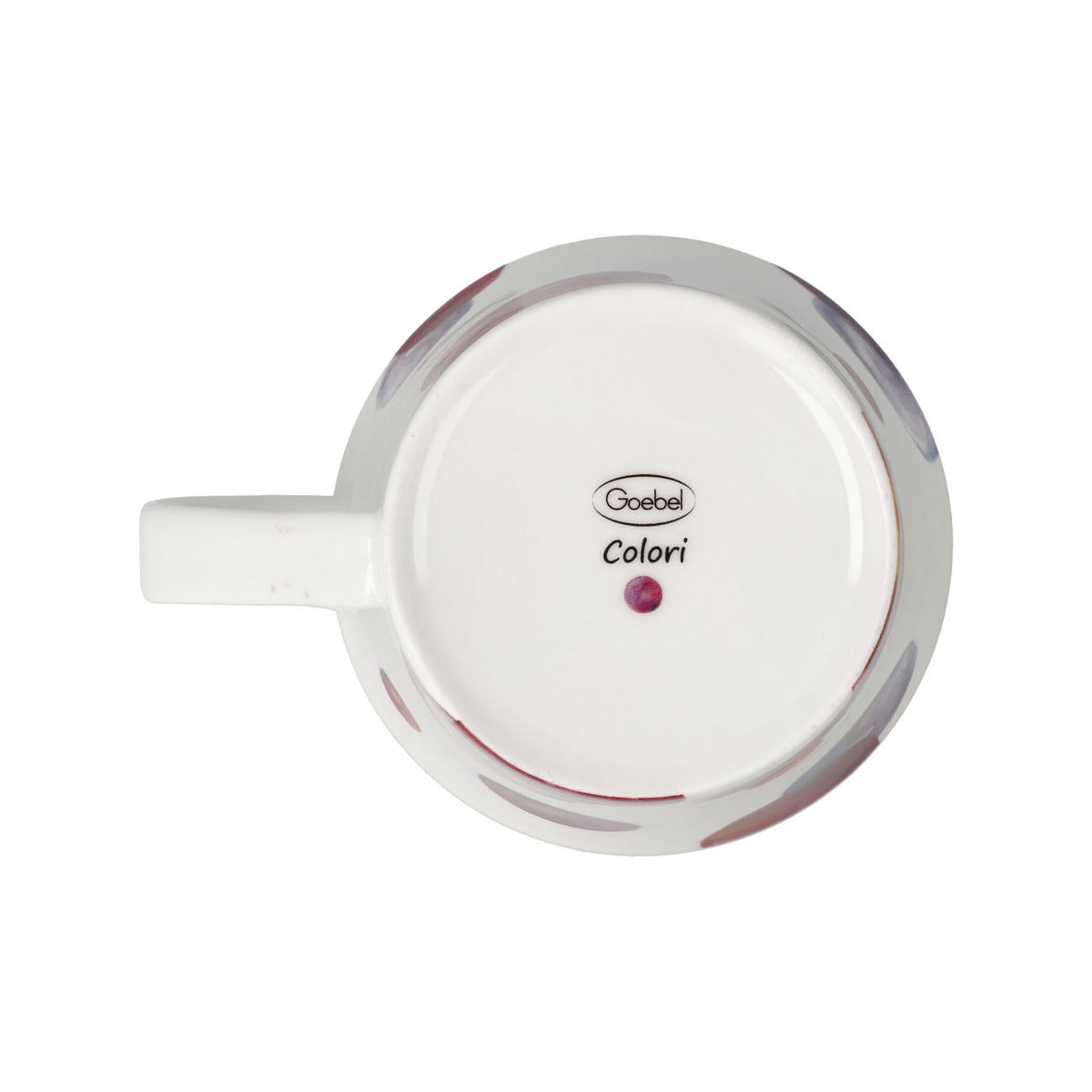 TEETASSE Aubergine, Fine Bone China, Fuchsia, 350 ml - Multicolor, Keramik (0.35L) - Goebel