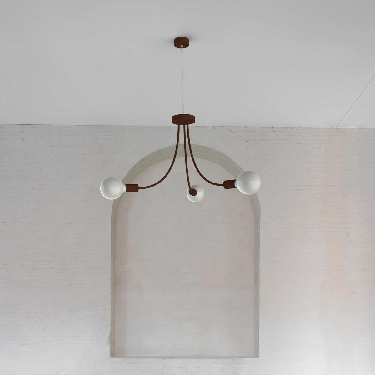 HÄNGELEUCHTE - Schwarz, Metall (60/60/40cm) - Lumicom