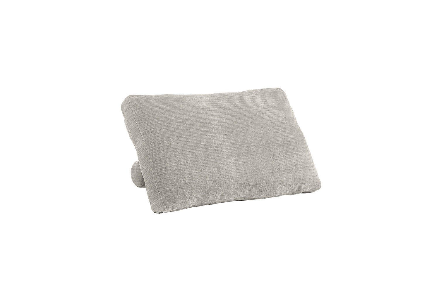 RÜCKENKISSEN SEPHI Silber Cord - Silberfarben, Textil (70/20cm) - KAWOLA