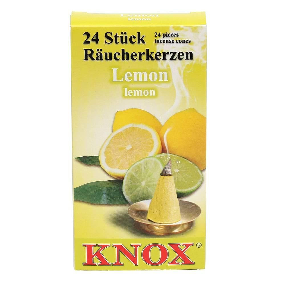 RÄUCHERKERZEN Lemon 24er Packung - Multicolor, Holz (6.5/2.3/12.5cm)