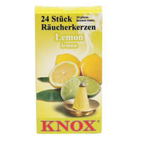 RÄUCHERKERZEN Lemon 24er Packung - Multicolor, Holz (6.5/2.3/12.5cm)