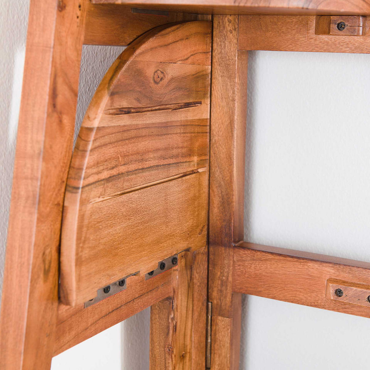 ECKREGAL Rean Braun 44/64/148 cm - Braun, Holz (64/148/44cm) - Hoyz Collection
