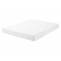 SCHAUMMATRATZE H2/3 Mittel 140/200 cm Pearl - Weiß, Textil (140/200cm) - Beliani