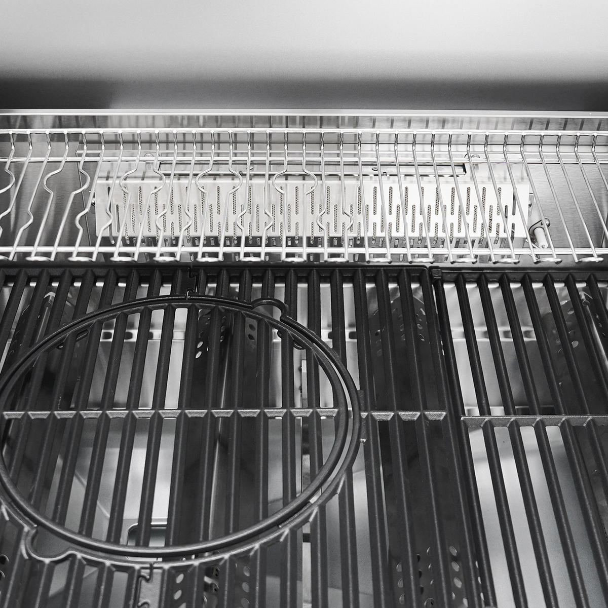 GASGRILL PLATINUM YAMARA 6+2 + Haube - Silberfarben, Metall (159/117/55cm) - TAINO