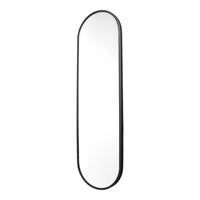 WANDSPIEGEL Orac Schwarz - Schwarz, Metall (36/122/4cm) - LOFT42