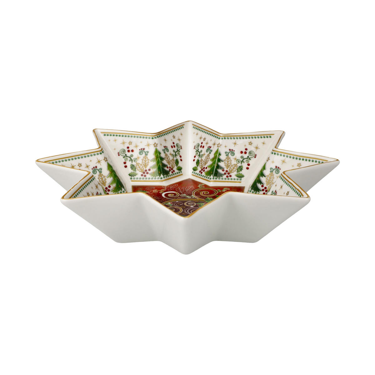 KÜNSTLERSCHALE Palais Royal - Stellar, Porzellan, Bunt, 25 x 25 cm - Multicolor, Keramik (5cm) - Goebel