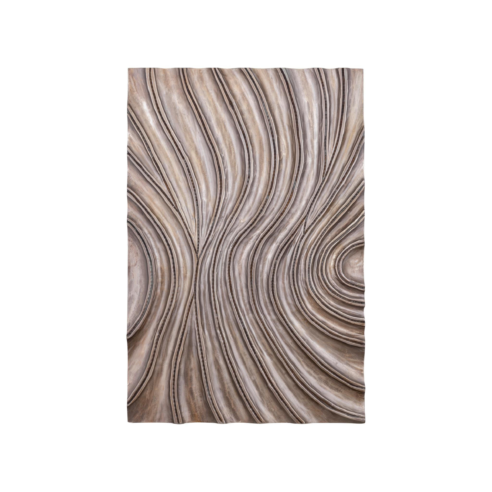 WANDPANEEL Reddie Braun 60/7/90cm - Braun, Holz (7/90/60cm) - PTMD Collection