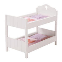 PUPPENETAGENBETT Fienchen - Weiß, Holzwerkstoff (30/45.5/52cm) - Roba