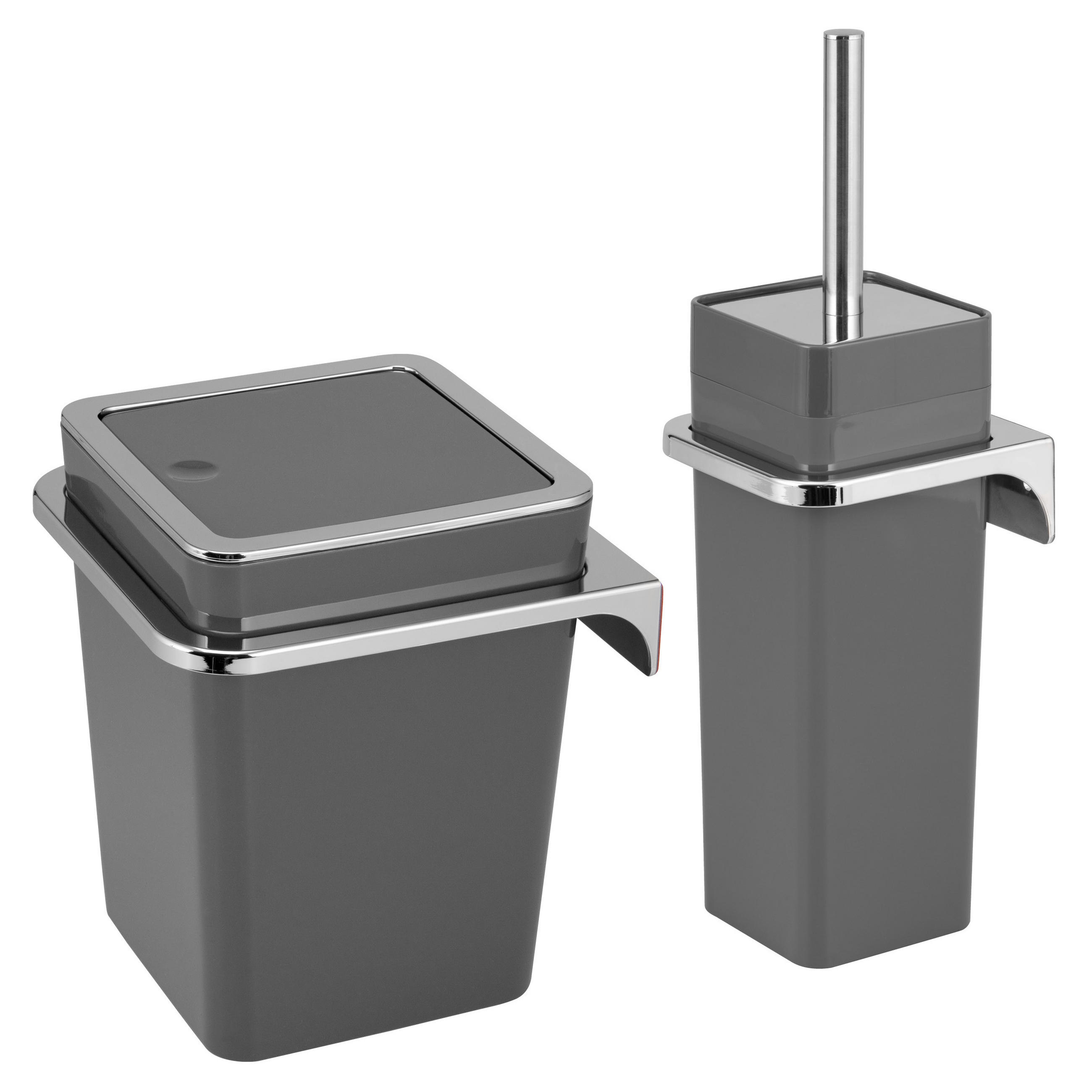 bremermann Bad-Set Grau 10x36.5x10 cm