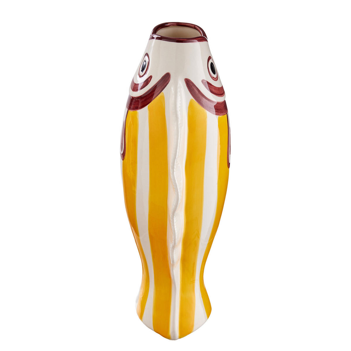 VASE Coral Coast - Gelb, Keramik (43cm) - Butlers