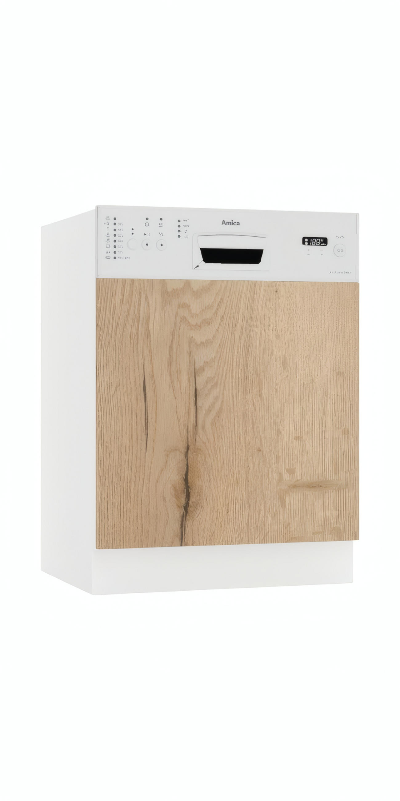 FRONTBLENDE FZ 60 PO - Zivora - Elegante Geräte-Front - Eiche Artisan, Holz (59.6/57/1.9cm) - ROYAL24_MARKT