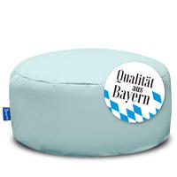POUF M eisgrau - Blaugrau/Grau, Textil (500/200/500cm) - Bruni