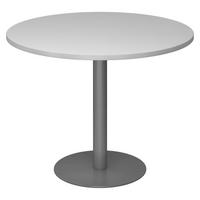 PAUSENTISCH groß STF 100/100/74,5 cm in Grau/Graphitfarben - Graphitfarben/Grau, Holzwerkstoff (100/100/74.5cm) - bümö
