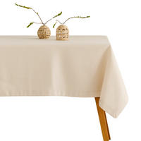 TISCHDECKE Sausa 145x360 cm, Beige - Beige, Textil (360/145/1cm) - home&you