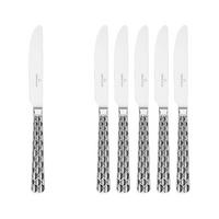 TAFELMESSER Boston silber 237 mm 6er Set - Silberfarben, Metall (24cm) - Villeroy & Boch