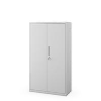 METALLSCHRANK Megan - Grau, Metall (90/160/40cm)