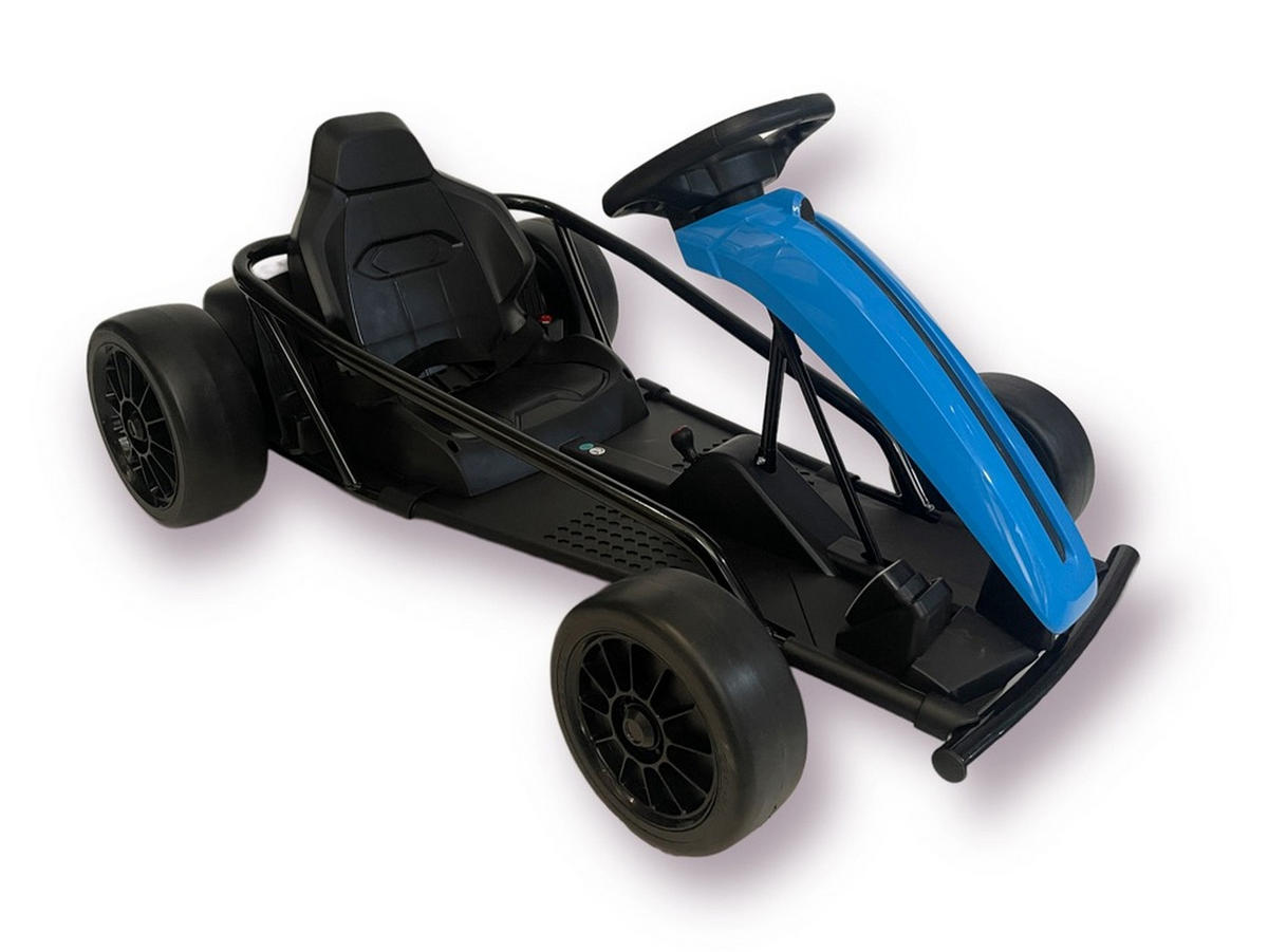KINDER ELEKTROQUAD Go-Kart blau - Blau, Kunststoff (110/77/54cm) - TPFLiving