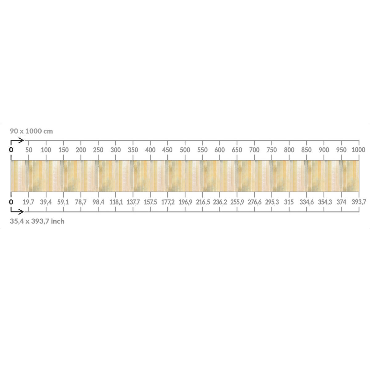BALKON SICHTSCHUTZ Traumgrenzen 200/90 cm - Multicolor, Kunststoff (200/90cm) - Bilderwelten
