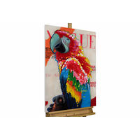 ACRYLBILD HANDGEMALT 60/90 cm - Multicolor, Holz/Textil (60/90cm) - KUNSTLOFT