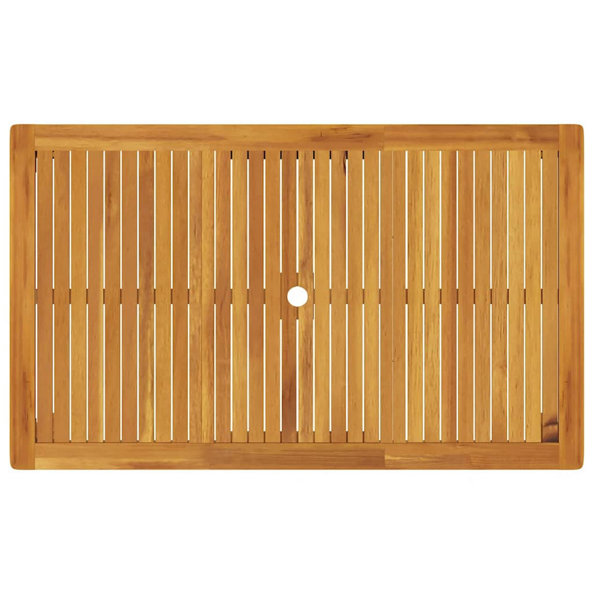 GARTENTISCH 150/90/74 Cm Massivholz Akazie - Braun, Holz (150/90/74cm) - vidaXL