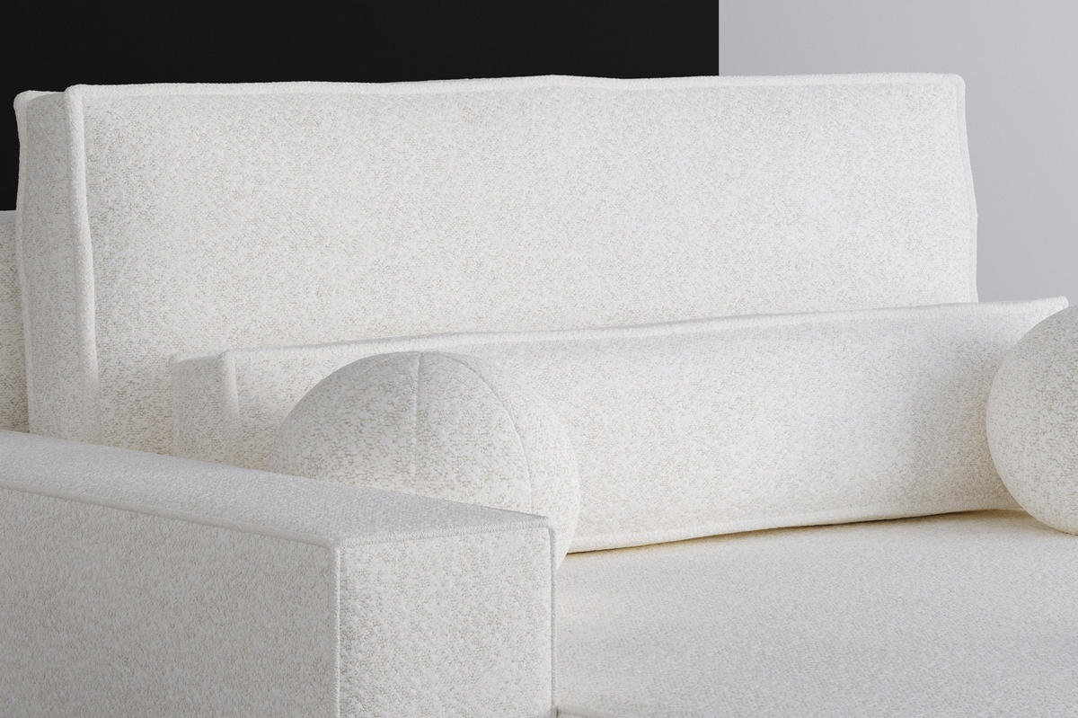 XXL-SESSEL Denver - Weiß - Weiß, Holzwerkstoff (100/85/162cm) - Möblo