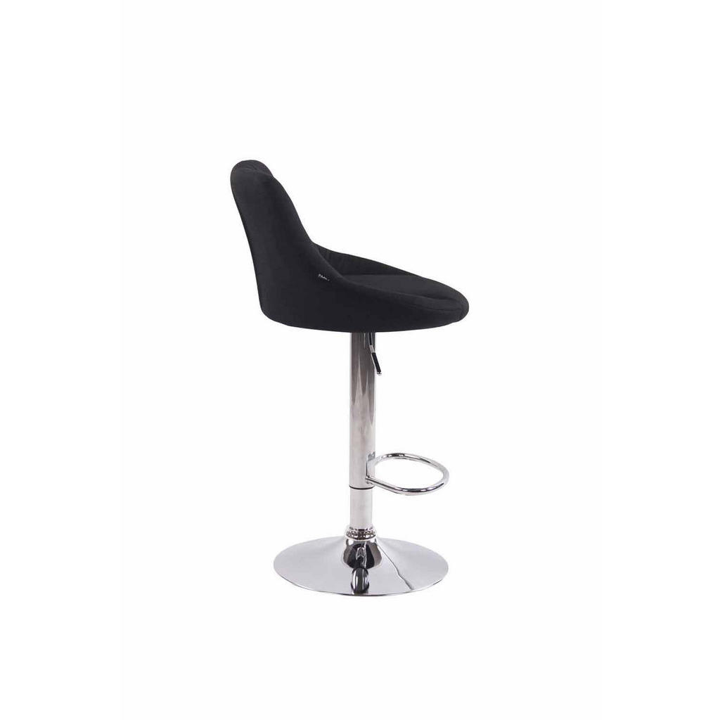 Thumbnail - CLP Barhocker, Schwarz, Textil, 46x83x49 cm, Esszimmer, Barmöbel, Barhocker