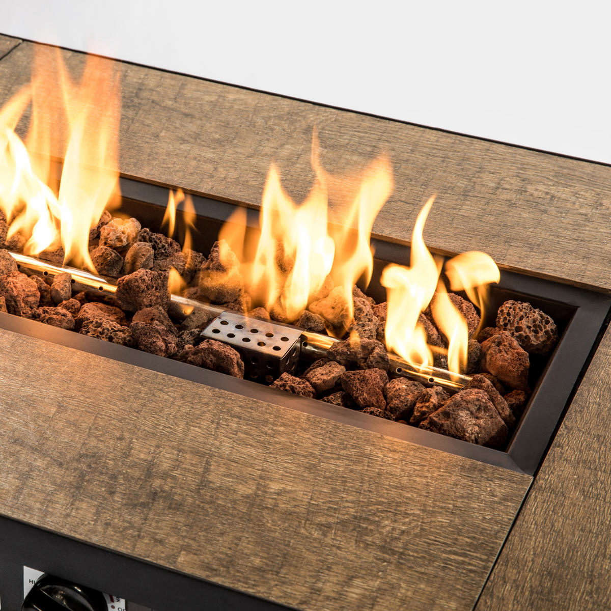 FEUERSTELLENZUBEHÖR Braun - Braun, Naturmaterialien (29.8/7.6/7.6cm) - Teamson Home