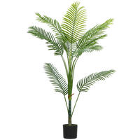 KUNSTPFLANZE DE-16627 150 cm, Areca-Design Grün - Grün, Kunststoff (150cm) - ComfortXL