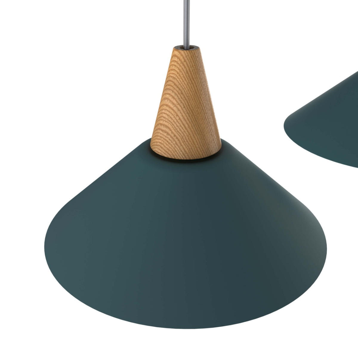 HÄNGELEUCHTE - Blau, Metall (25/100/16cm) - Lumicom