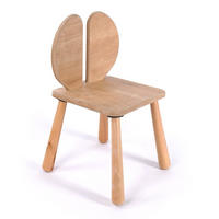 KINDERSTUHL mit massivholzbeinen 30/30/57 cm - Eichefarben, Holzwerkstoff (30/57/31cm) - Calicosy