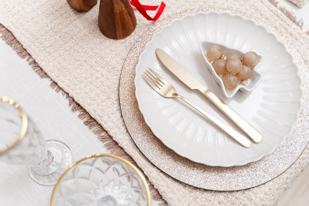 ESSTELLER Romy Beige 26,6/26,6/3,3 cm - Beige, Keramik (27cm) - Secret de Gourmet