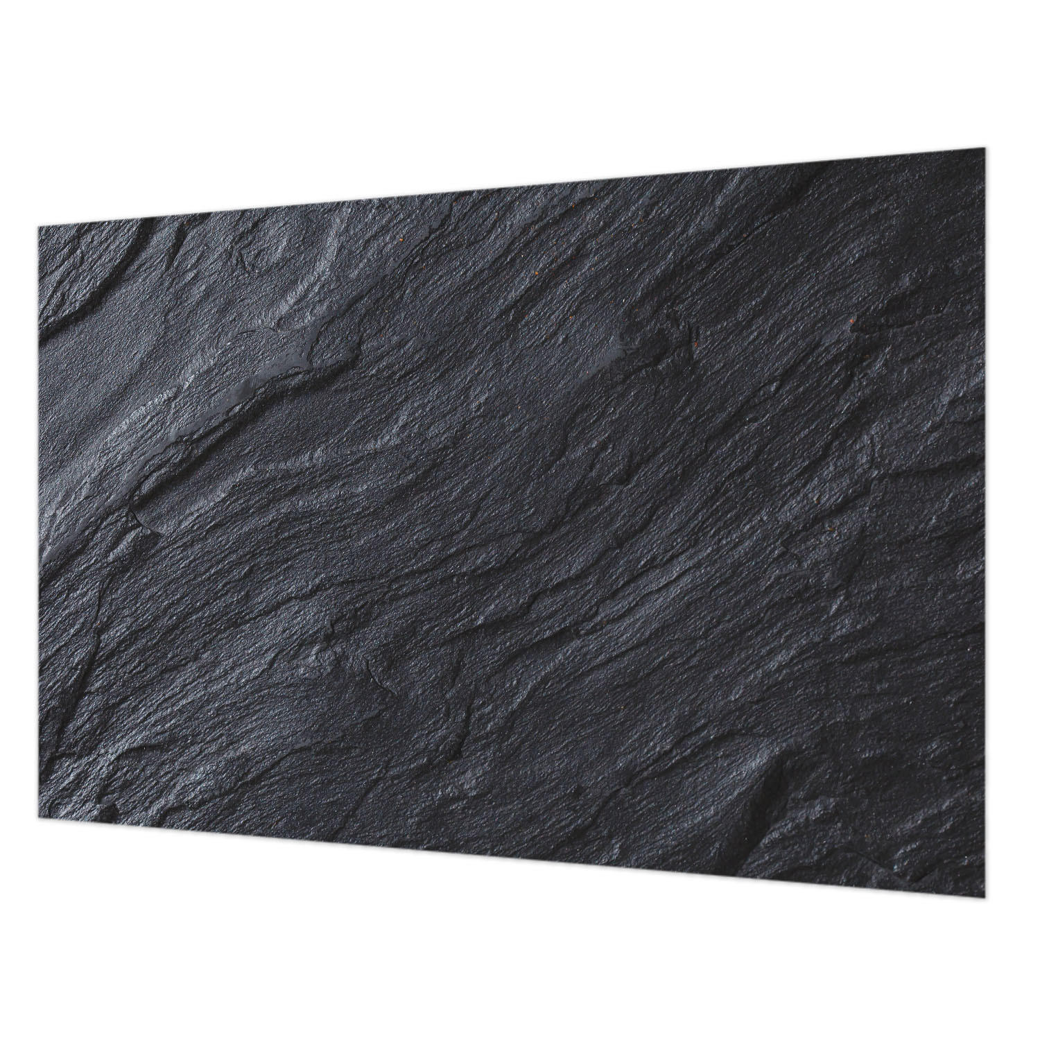 Wallfluent Fototapete Grau 104x70 cm