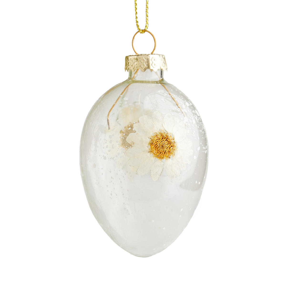 OSTERDEKO Margarety - Weiß, Kunststoff (5/8/5cm) - home&you