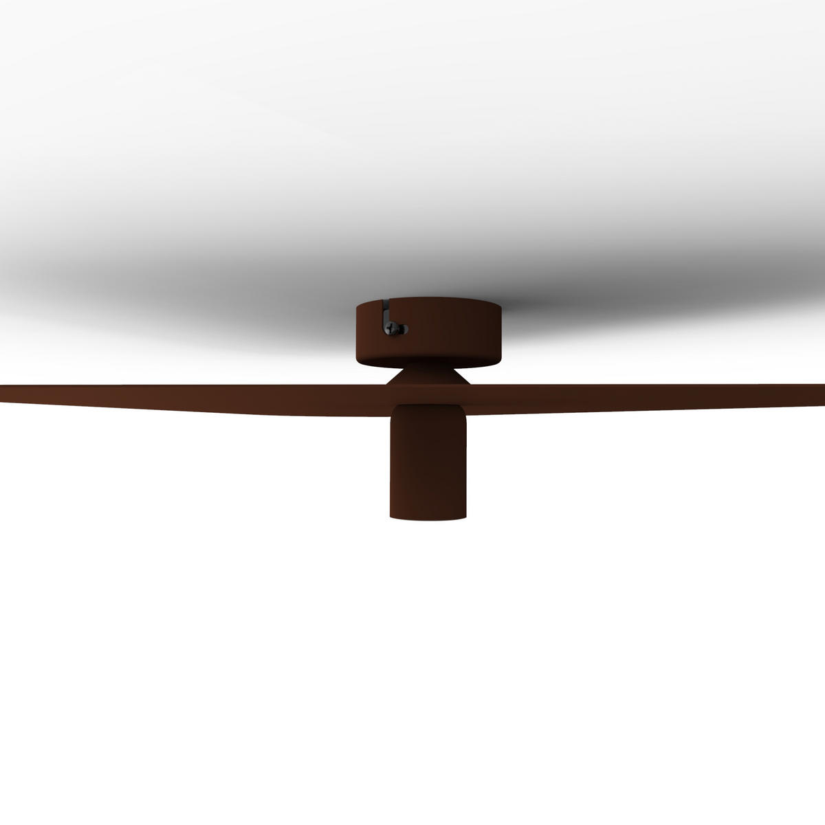 DECKENLEUCHTE - Schwarz, Metall (42/50/10cm) - Lumicom