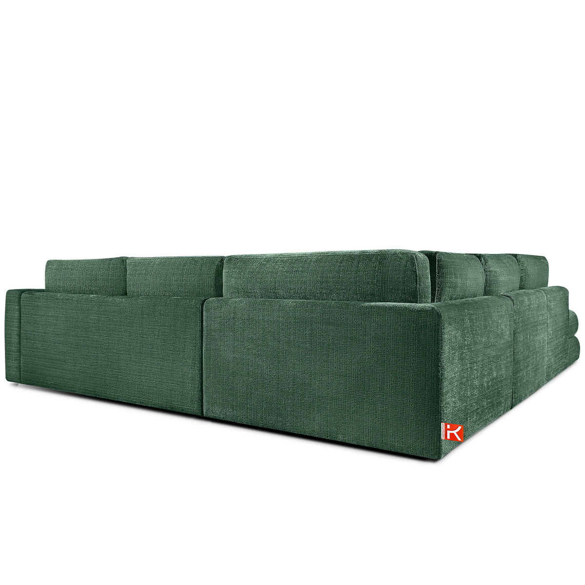 ECKSOFA rechts VERUS - Grün, Holz/Holzwerkstoff (297/248cm) - KONSIMO®