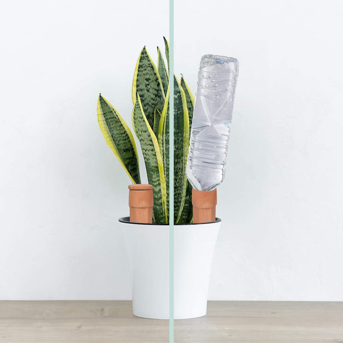 4XTONKEGEL - Hellbraun, Keramik (5/19.5/5cm) - Relaxdays