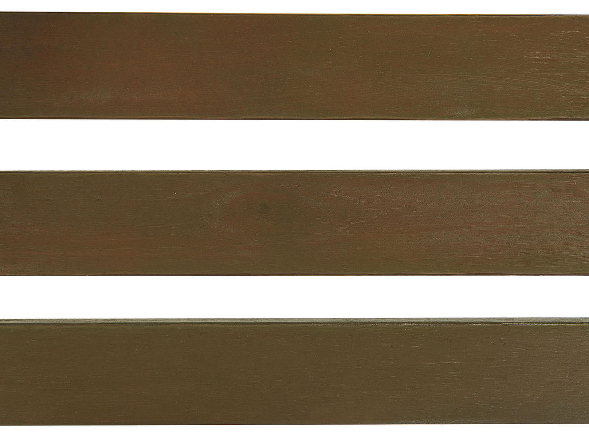 GARTENLIEGE dunkelbraun Amantea - Dunkelbraun, Holz (64/35/196cm) - Beliani