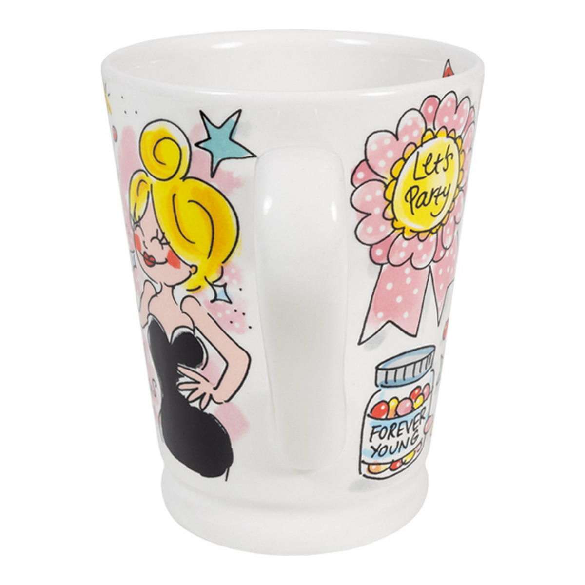 BECHER 50 in Bunt - 500 ml - Multicolor, Keramik (0.5L) - Blond Amsterdam