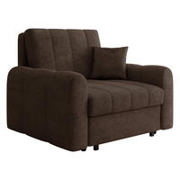 SCHLAFSESSEL Viva Moon I - Schwarz/Braun, Holz/Metall (118/85/98cm) - MIRJAN24