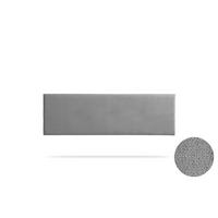 KOPFTEIL gepolstert NOVA Aqualine 160x50x5 cm - Hellgrau - Moonia - Hellgrau, Holz (160/5/50cm)