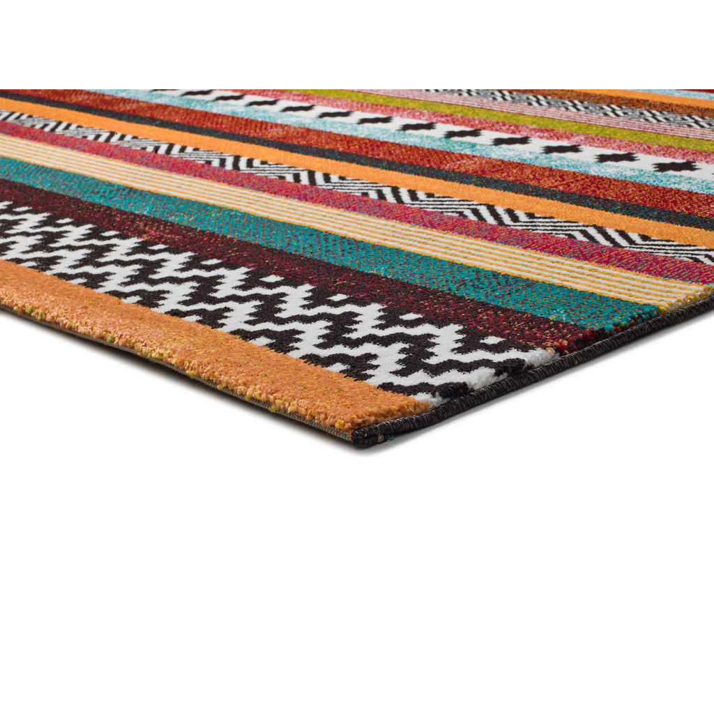Thumbnail - Atticgo Webteppich, Mehrfarbig, Textil, Ethno, Rechteckig, 160x230 cm, Oeko-Tex® Standard 100, in verschiedenen Größen e...