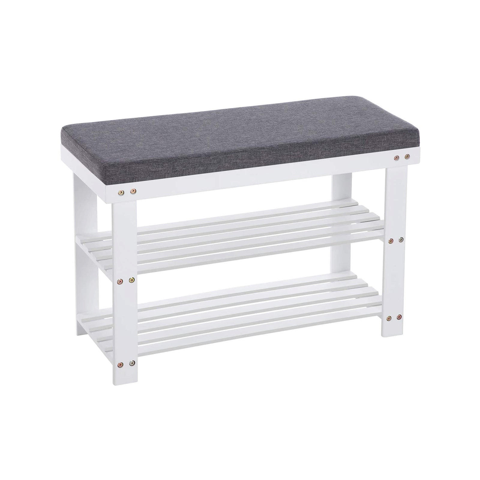 Hansiro Schuhbank Weiß 29x49x71 cm
