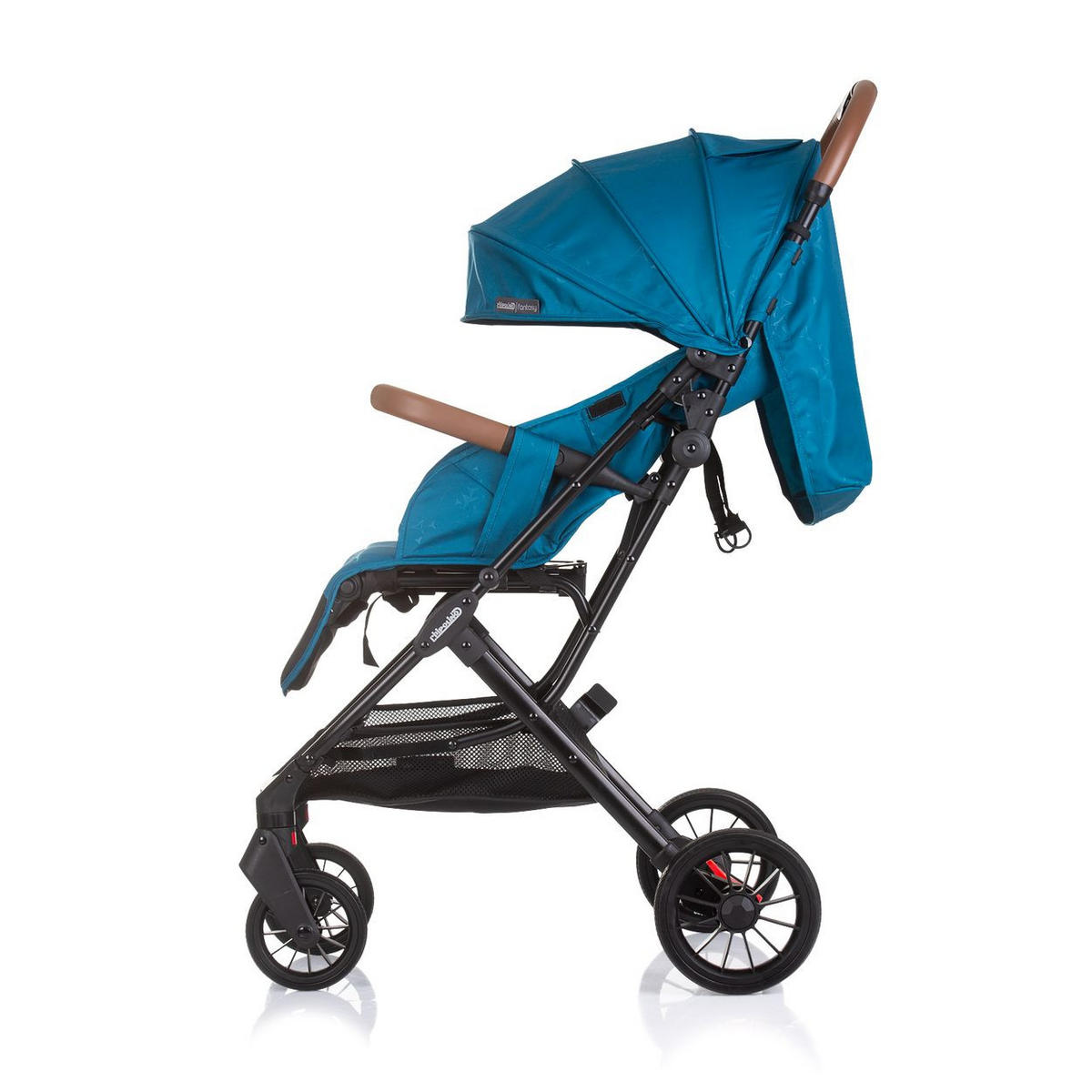 BUGGY Fantasy klappbar blau 5-Punkt-Gurt Fußabdeckung Hinterradbremse - Blau, Metall (80/89/110cm) - Chipolino