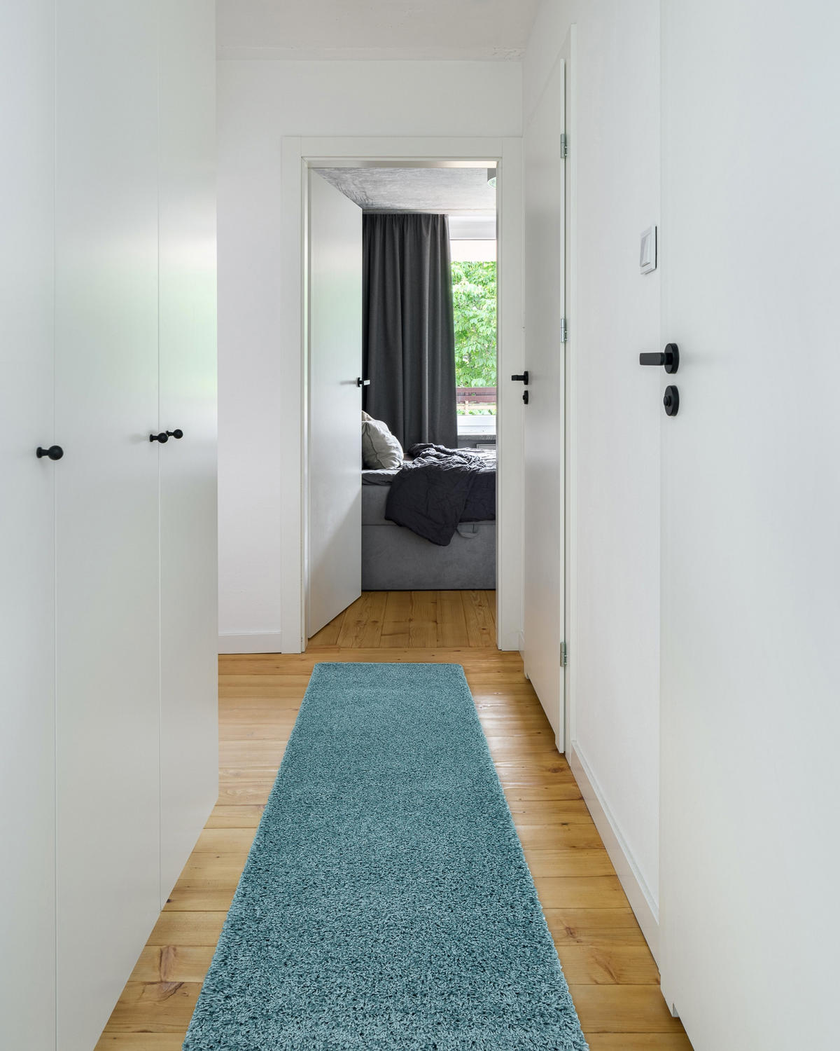 TEPPICH Soffi 60/200 cm - Blau, Textil (60/200cm) - rugsX