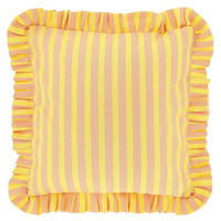 KISSEN Ruth - Gelb - 45/45/ cm - Gelb, Textil (45/45cm) - Unique Living