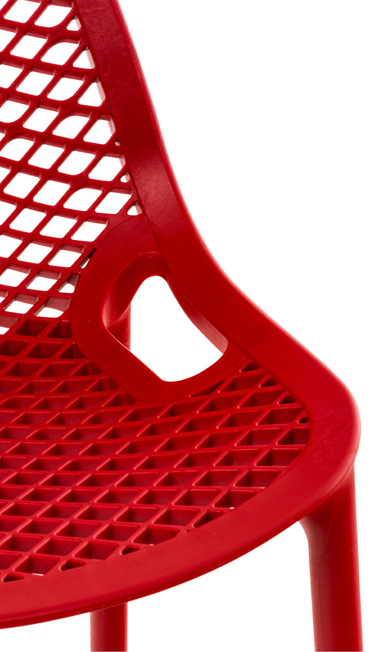 BARHOCKER Kunststoff rot - Rot, Kunststoff (45/105/53cm) - CLP