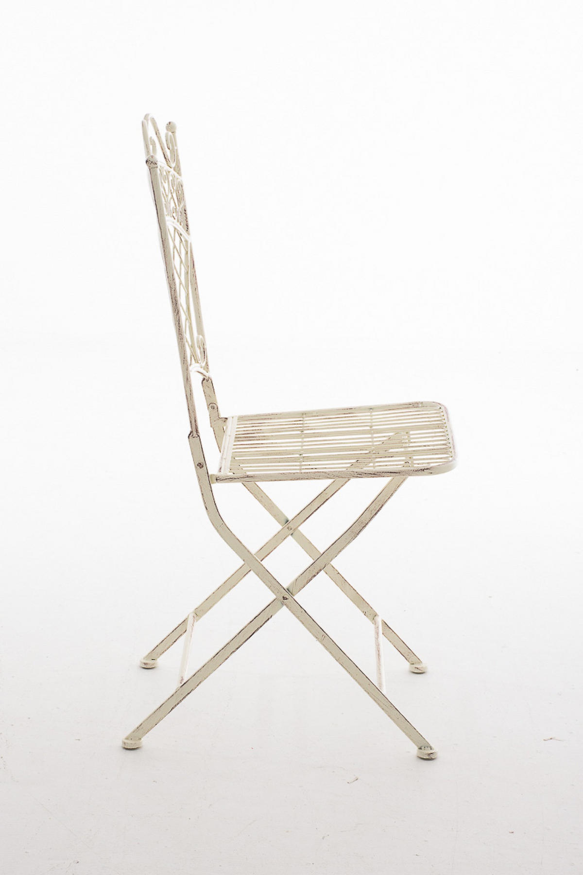 GARTENSTÜHLE Adelia - 2er Set antik-creme - Naturfarben, Metall (42/94/37cm) - TPFGarden