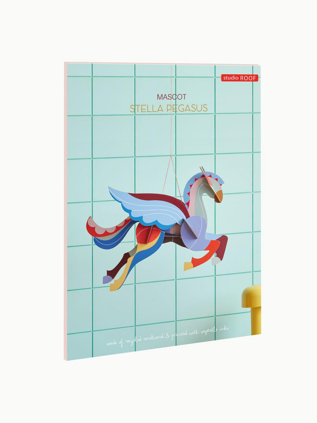 DEKOFIGUR Mobil Leucht Pegas 21/30.6 cm - Multicolor, Wellpappe (21/30.6/45cm) - KUNSTLOFT