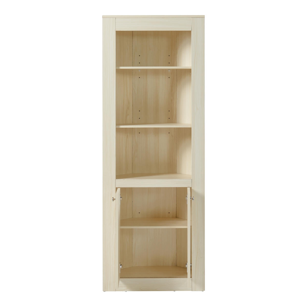 ECKSCHRANK Eura - Eichefarben, Holzwerkstoff (62/170/30cm) - [en.casa]